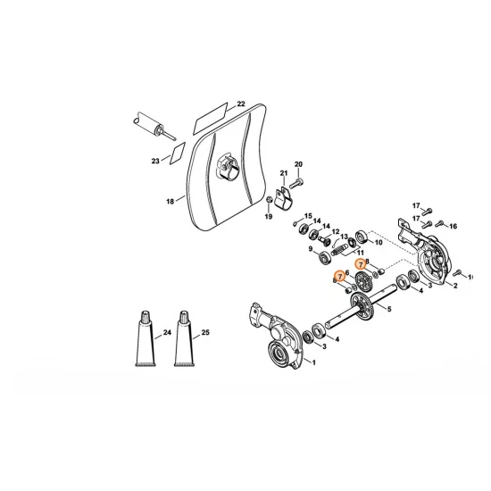 STIHL  Podkładka 0000 958 0531